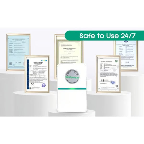 Smart Power Saver Plug for Home | Energy Optimizer Device | Easy Plug & Use for Appliances